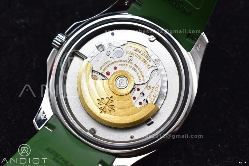 5168G Green 1:1 Green ZF SS Rubber Dial On Aquanaut Strap Best Edition 42mm 324CS 0109